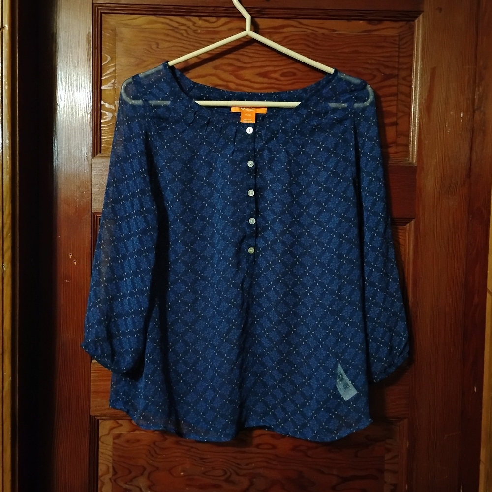 Size Medium Sheer Blouse